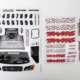 Hojas de calcas, camión del equipo Slash 4WD 1/16, TRX7013X