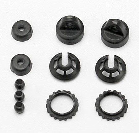 Tapas y retenedores de resorte, amortiguador GTR (tapa superior (2)/hueca, TRX7065