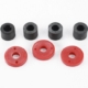 Pistón, amortiguador (orificio de 2 x 0,5 mm, rojo) (4)/limitadores de recorrido (4), TRX7067