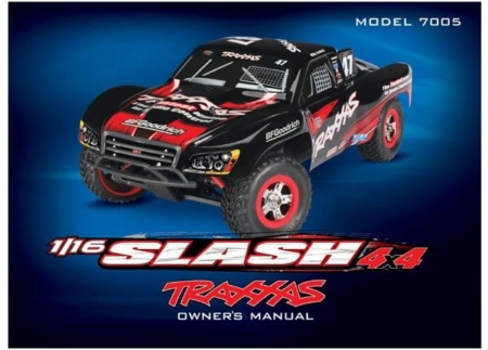 Manual del propietario, 1/16 Slash 4WD (modelo 7005), TRX7097