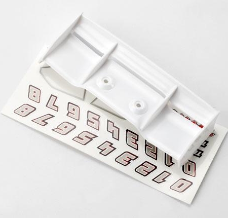 Ala, E-Revo 1/16 (blanca)/hoja de calcas, TRX7123