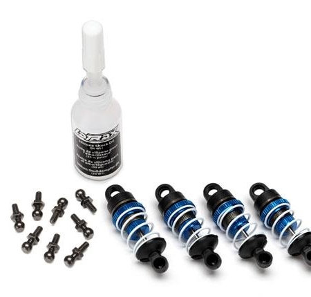 Amortiguadores de aluminio (con resortes) (4), TRX7560X