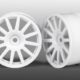 Ruedas de 12 radios (blancas) (2) Ruedas de 12 radios, TRX7571