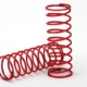 Resorte, amortiguador (rojo) (GTR) (0.3, TRX7666