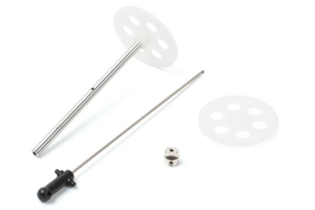 LRP DiscoHornet - Conjunto de eje de rotor principal (interior y exterior) en, 222124