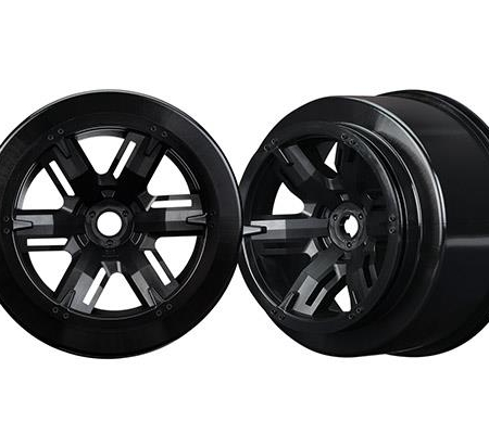 Ruedas, X-Maxx, negras (izquierda y derecha), TRX7771