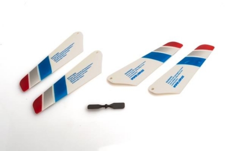 Palas de rotor (4 piezas), incluido el rotor de cola - LRP LaserHornet 2.4, 222152