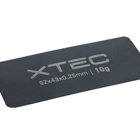Peso de la batería CCL: 134 x 43 x 0,5 mm (aproximadamente 25 g)