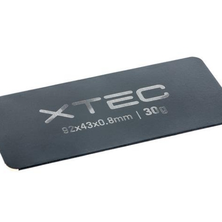 Peso de la batería CCL: 92 x 43 x 0,8 mm (aproximadamente 30 g)