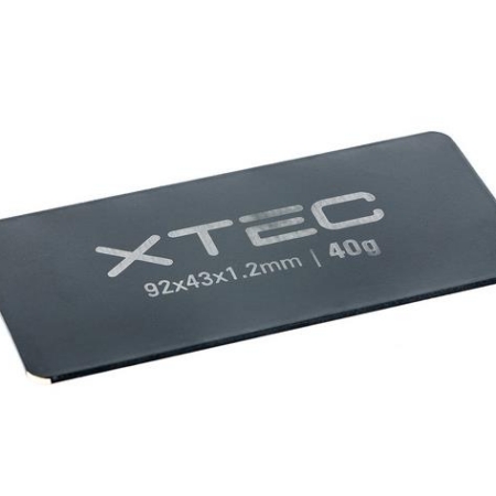 Peso de la batería CCL: 92 x 43 x 1,2 mm (aproximadamente 40 g)
