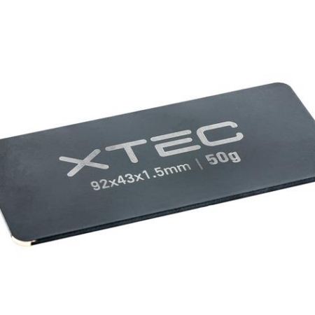 Peso de la batería CCL: 92 x 43 x 1,5 mm (aproximadamente 50 g)