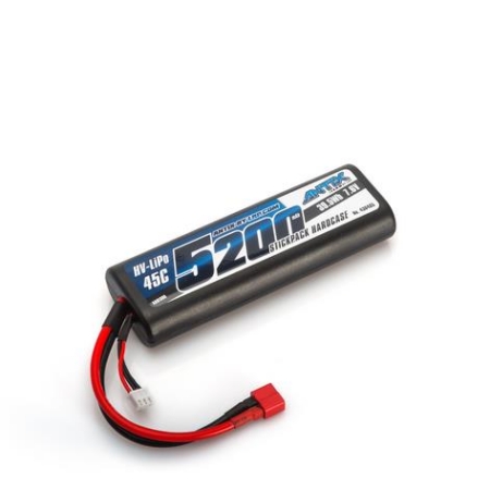 ANTIX de LRP 5200 GRAFENO - 7,6 V LiHV - 45 C LiPo Estuche rígido para coche