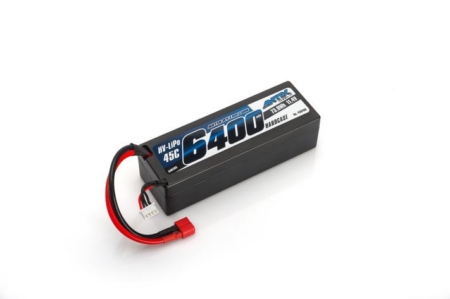 ANTIX de LRP 6400 GRAFENO - 11,4 V LiHV - 45 C LiPo Estuche rígido para coche