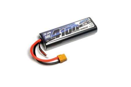 ANTIX de LRP 4100 - Estuche rígido para batería LiPo de 7,4 V y 50 C para coche - Conector XT60