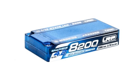 Batería rígida LRP 1/12 Hyper LCG modificada de GRAFENO-4.2 de 8200 mAh - 3,7 V - 130 C/65 C