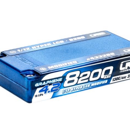 Batería rígida LRP 1/12 Hyper LCG modificada de GRAFENO-4.2 de 8200 mAh - 3,7 V - 130 C/65 C