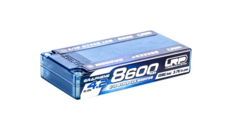 Batería rígida LRP 1/12 Hyper LCG modificada de GRAFENO-4.2 de 8600 mAh - 3,7 V - 120 °C/60 °C