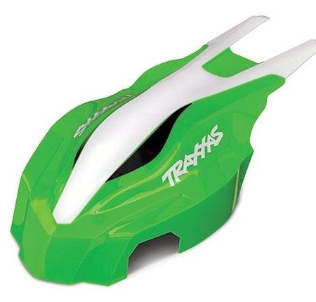 Toldo delantero verde/blanco Aton TRX7914