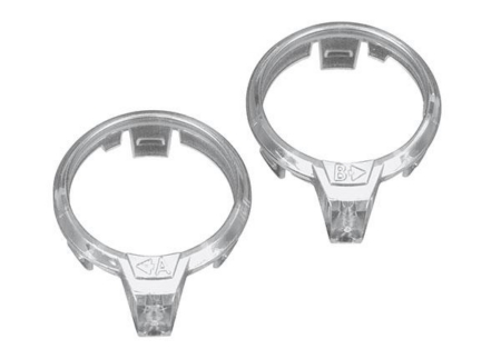 Lente LED, motor, transparente (izquierda y derecha), TRX7960