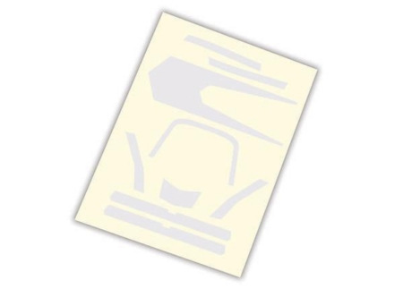 Calcomanías de alta visibilidad, blancas, TRX7984