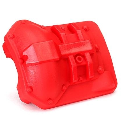 Tapa diferencial, delantera o trasera (roja), TRX8280R