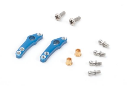 LRP Star Chopper 260 - Balancines de cabeza de rotor de aluminio (1 par, 222344