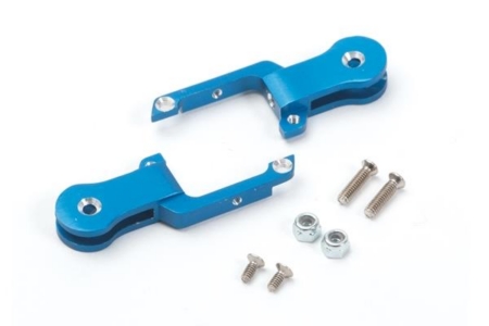 LRP Star Chopper 440 - Empuñaduras de aluminio para palas de rotor (1 par), 222380