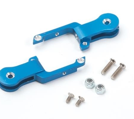 LRP Star Chopper 440 - Empuñaduras de aluminio para palas de rotor (1 par), 222380