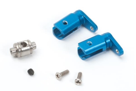 LRP Star Chopper 440 - Empuñaduras de aluminio para palas de rotor de cola (1, 222403