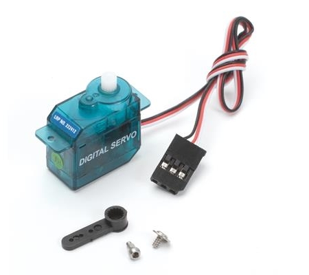 LRP Star Chopper 440 - Servo de cola con brazo de servo (1 ud.), 222412