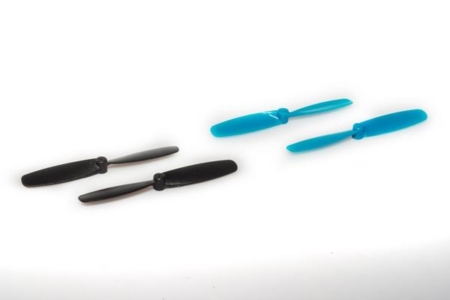 Rotores de repuesto (4 piezas, 2 negros, 2 azules) - LRP H4 Gravit, 222701