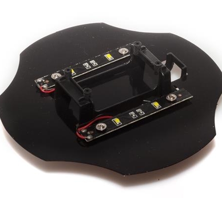 Barra LED inferior, 2 piezas, incluye cubierta de PVC, 222722