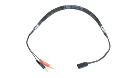 Cable de carga - 50 cm - 4 mm | Futaba, Sanwa, Graupner, JR RX/TX
