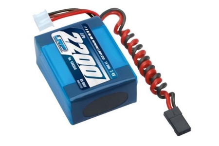 Batería LiPo LRP VTEC 2200 RX-Pack pequeña Hump - Solo RX - 7,4 V, 430350