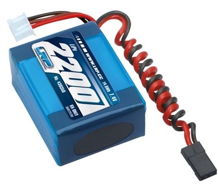Batería LiPo LRP VTEC 2200 RX-Pack pequeña Hump - Solo RX - 7,4 V, 430350