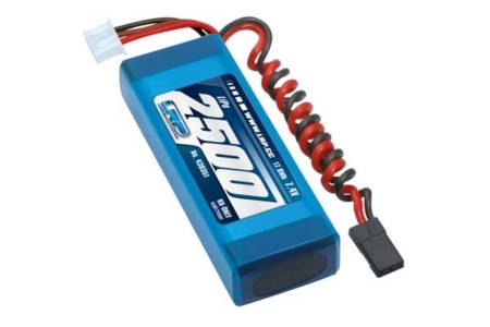 Batería LiPo LRP VTEC 2500 RX-Pack 2/3 recta - Solo RX - 7,4 V, 430351