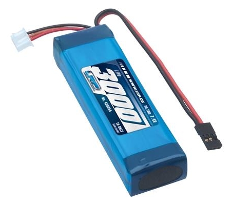 Paquete de batería LiPo 3000 TX de LRP, Sanwa M12/MT-4/Exzes-X/SD-10G TX de 7,4 V, 430355