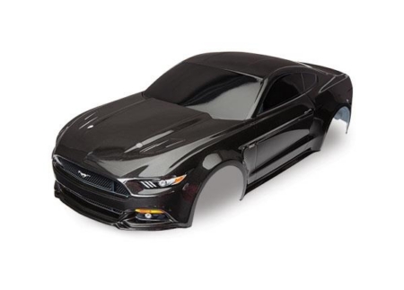 Carrocería, Ford Mustang, negra (pintada, calcomanías aplicadas), TRX8312X