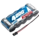 LRP XTEC 1/5 RX-pack Straight SubC NiMH - JR - 6,0 V - 4000 mA, 430609