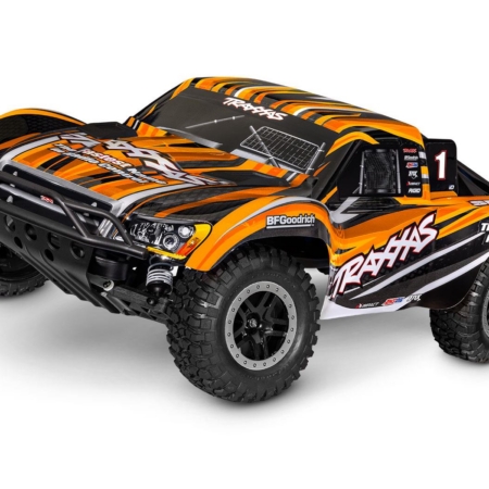 Traxxas Slash: 2WD cepillado HD a escala 1/10 con USB-C - Naranja
