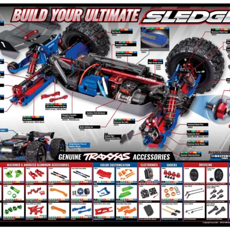 Tapete de mostrador Traxxas: Accesorios para trineos