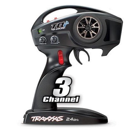 Transmisor, compatible con TQi Traxxas Link, salida alta de 2,4 GHz, 3 canales (solo transmisor)