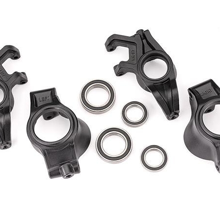 Bloques de dirección, izquierdo y derecho/bloques de ruedas (cubos C), izquierdo y derecho/cojinetes de 20 x 32 x 7 mm (2)/cojinetes de 15 x 24 x 5 mm (2)