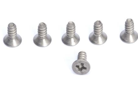 Tornillo avellanado de titanio TP M3x8 mm, 65393