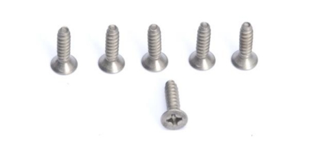 Tornillo avellanado de titanio TP M3 x 12 mm, 65394