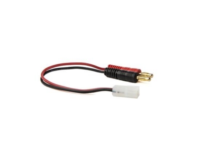 Cable cargador amarillo RC 1/12 Racers, conector V2, YEL6003