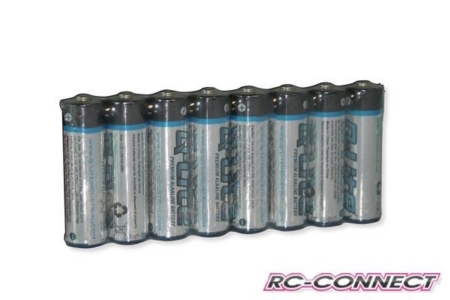 Pilas alcalinas AA RC amarillas de 1,5 V, 8 unidades, YEL2100