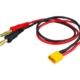 Cable de carga RC amarillo con conector banana de 4 mm a conector XT30 (macho), YEL6008