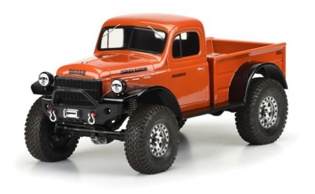 Dodge Power Wagon 1946, carrocería transparente, orugas de 12,3" (PRO349900)