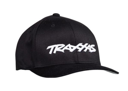 Gorra con el logotipo de Traxxas, negra, grande/E